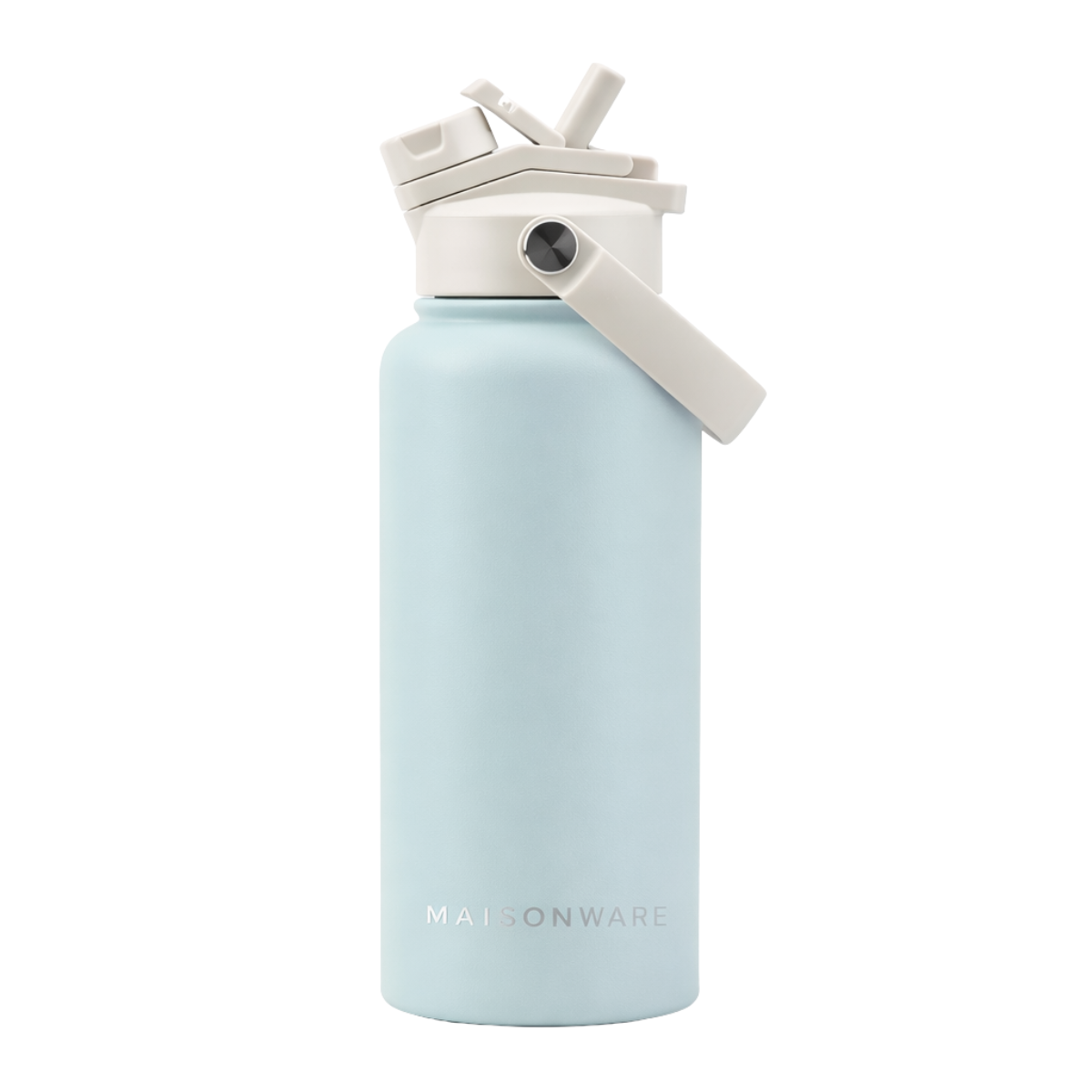 Maisonware Stainless Steel Dual Lid Bottle 950ml - Maisonware